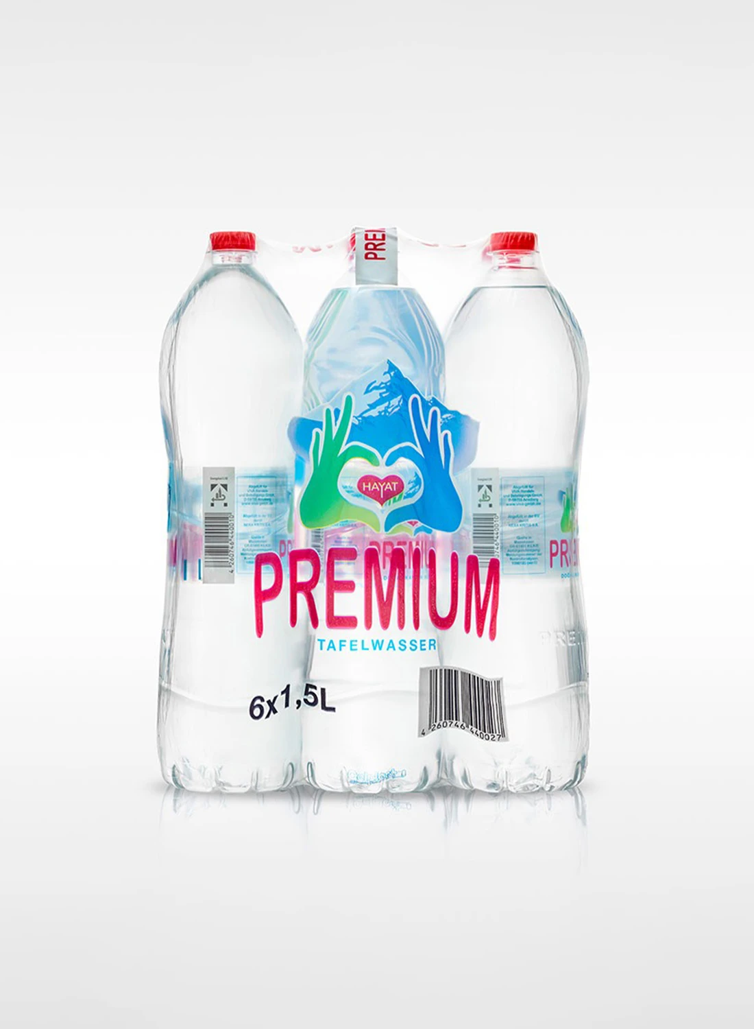Hayat Premium Wasser – Webdesign Referenz für starke Marken – Quellwasser